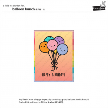 Lawn Fawn Die - Balloon Bunch