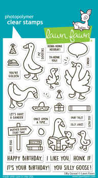 Lawn Fawn Clear Stamps - Silly Goose!