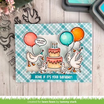 Lawn Fawn Clear Stamps - Silly Goose!