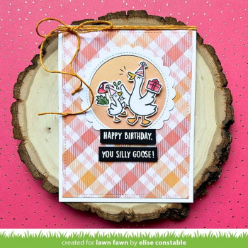 Lawn Fawn Clear Stamps - Silly Goose!
