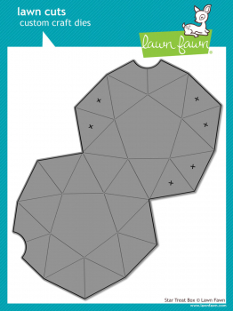 Lawn Fawn Die - Star Treat Box
