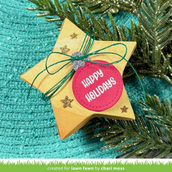 Lawn Fawn Die - Star Treat Box