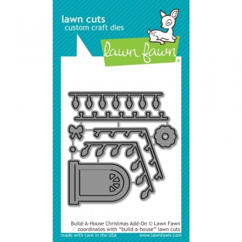 Lawn Fawn Die - Build-A-House Christmas Add-On