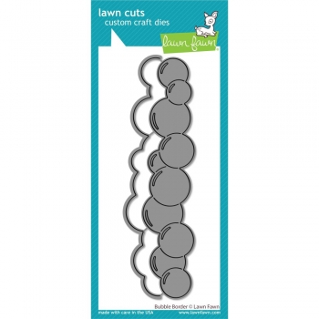 Lawn Fawn Die - Bubble Border
