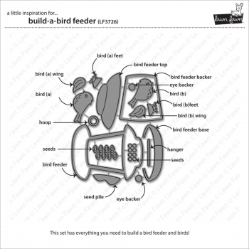 Lawn Fawn Die - Build-A-Bird Feeder