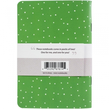 Lawn Fwan Mini Notebooks - Let It Shine