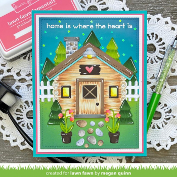 Lawn Fawn Die - Build-A-Cabin