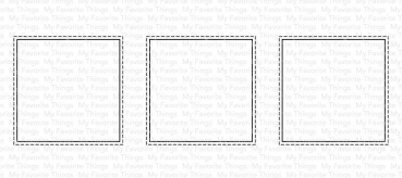 Die-namics - Slimline Stitched Square Trio