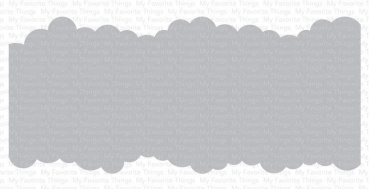 MFT -Schablone Slimline - Cloud Edges