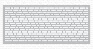 MFT - Schablone Slimline - English Brick Wall