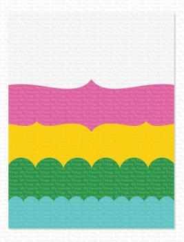 MFT - 6" x 6" Schablone - Classic Edges Stencil