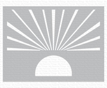 MFT - 6" x 6" Scene Stencil - Heavenly Glow