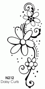 %Stampendous - Daisy Curls%