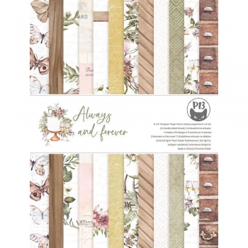 P13 Paper Pad - Always and forever 6" x 8"