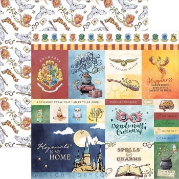 Paper House - Harry Potter - Watercolor Tags
