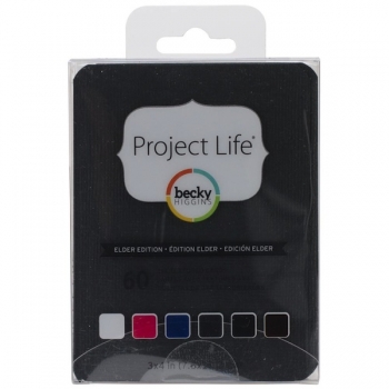 Project Life - Texturer Cardstock 3" x 4"- Elder Edition