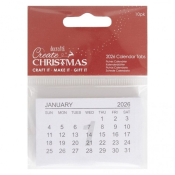Docrafts – Create Christmas – 2026 Calendar Tabs