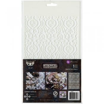 Prima Marketing Finnabair - Stencil - Oriental Wall