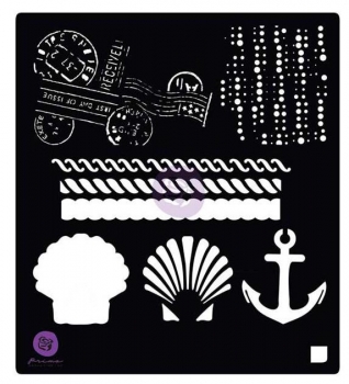 Prima Marketing - Stencil: French Riviera