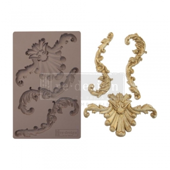 Prima Vintage Art Decor Moulds - Greco Crest