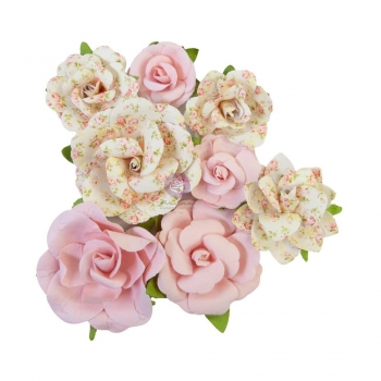 Prima Marketing Mulberry Paper Flowers - My Sweet 8 Stk.