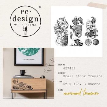 Prima Decor Transfers - Mermaid Treasure
