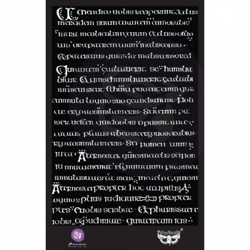 Prima Marketing Finnabair - Stencil - Manuscript