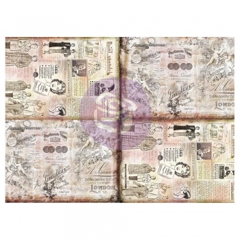 Prima Decorative Paper - Journaling Minis Butterfly Massage