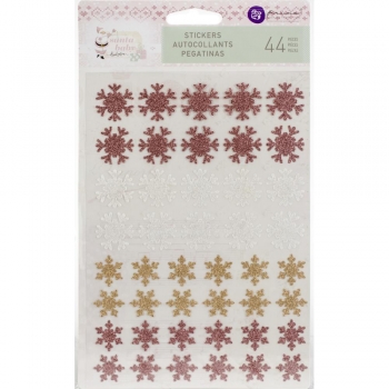 Prima Marketing Glitter Stickers - Santa Baby