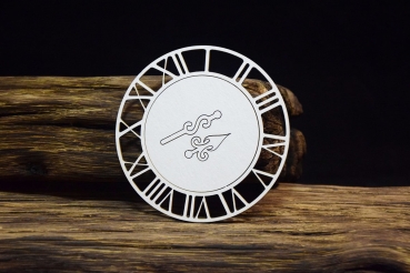 SnipArt Chipboards Industrial Factory – Big clock