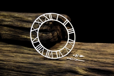 SnipArt Chipboards Industrial Factory – Big clock