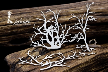 SnipArt Chipboards Witch Please - Branches – Set