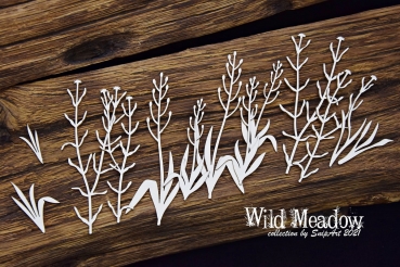 SnipArt Chipboards Wild Meadow – Grass1