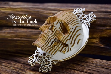 SnipArt Chipboards Beauty in the Dark – 3D Skull