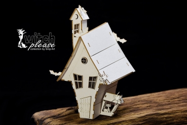 SnipArt Chipboards Witch Please - Domek Wied my 3D