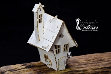 SnipArt Chipboards Witch Please - Domek Wied my 3D