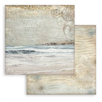 Stamperia Backgrounds Paper Pad - Silent Sea