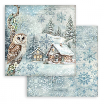 Stamperia - Paper Pad - The Owl's House 12"x12"