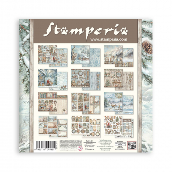 Stamperia - Paper Pad - The Owl's House 12"x12"