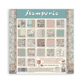 Stamperia MAXI Paper Pack - Venice City of Art - 8"x8"