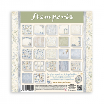 Stamperia - MAXI Paper Pad - Timeless 12"x12"