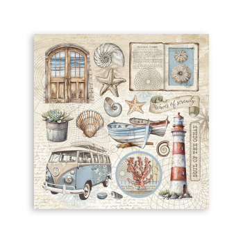 Stamperia - Silent Sea - Stickers