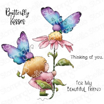 Stamping Bella - BUNDLE GIRL COLLECTION - Bundle Girl with Butterflies