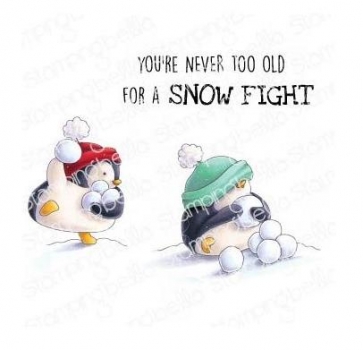 Stamping Bella - Bella`S EXCLUSIVE IMAGES - Snowfight Penguins