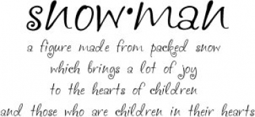 Stamping-Fairies - Snowman (Definition)