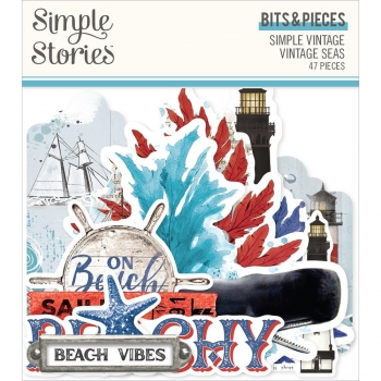 Simple Stories Ephemera - Simple Vintage Vintage Seas