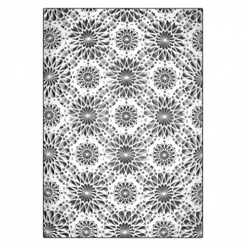 Sizzix Tim Holtz - 3-D Texture Fades - Large - Kaleidoskop 