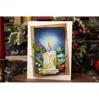 Sizzix Tim Holtz Thinlits - Candle Shop, Colorize