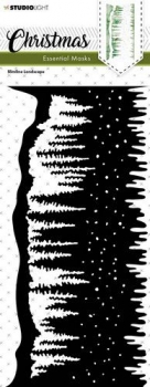 Studio Light - Christmas Landscape Stencil 4 x 8