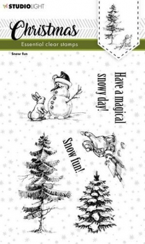 Studio Light Clear Stamps - Christmas - Snow fun